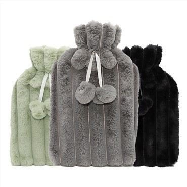 Anpassad varmvattenflaska pälsskydd