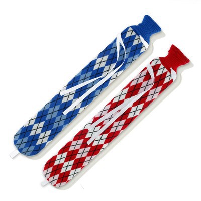 Halsvärmare lång varmvattenflaska