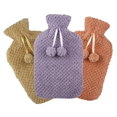 Gummi varmvattenpåse Flanellskydd