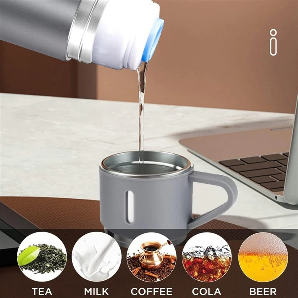 500ml Stainless Steel Double-Wall Thermal Mug Gift Set high quality