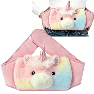 1000 ml Unicorn varmvattenflaska midjebältesskydd